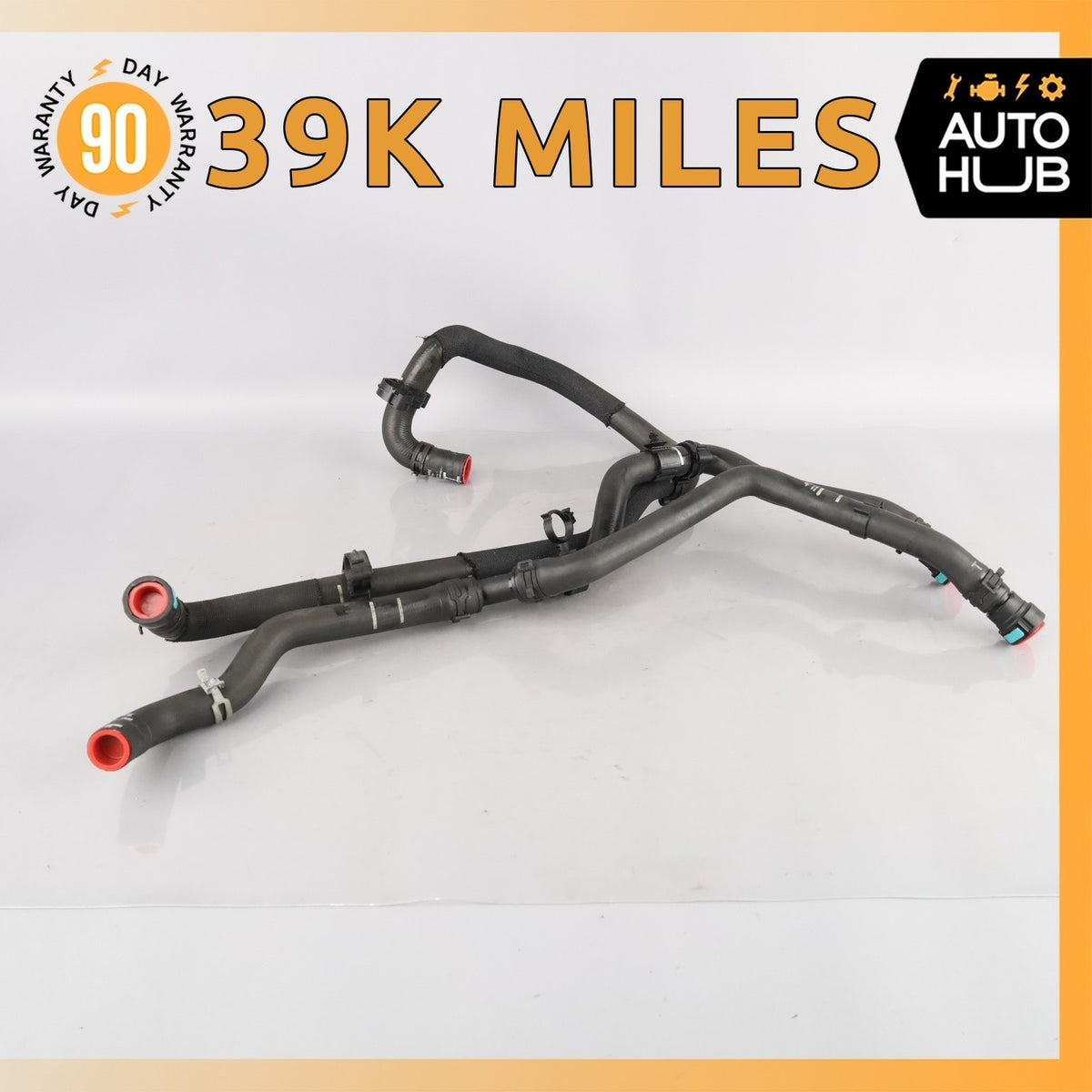 Jaguar X152 F-Type Engine Motor Supercharger Radiator Coolant Hose Set OEM 39k - photo 1