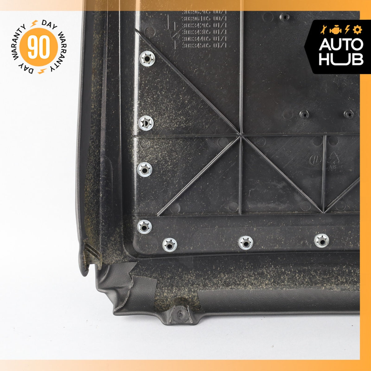 09-13 Maserati Quattroporte Back Panel Seat Cover Front Left or Right Side OEM - photo 11