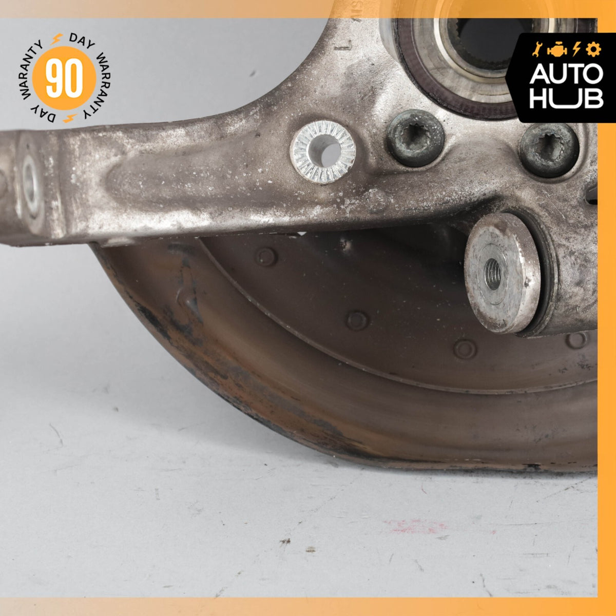 03-13 Bentley Continental GT Rear Left Driver Side Spindle Knuckle Hub OEM - photo 12