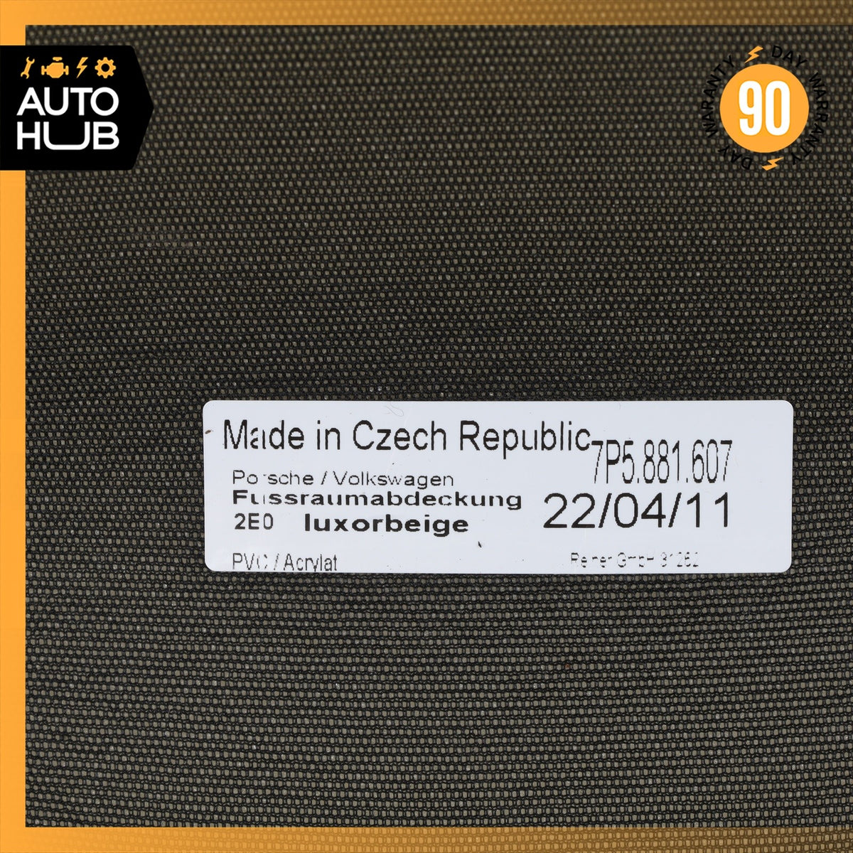 Porsche Cayenne 958 Hybrid S Front Left or Right Side Seat Back Cover Panel OEM - photo 17