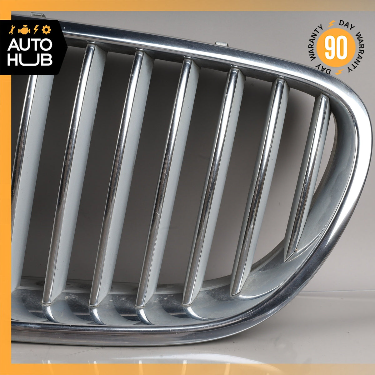 11-13 BMW F10 550i ActiveHybrid 5 Left Side Radiator Hood Grill Grille OEM - photo 2