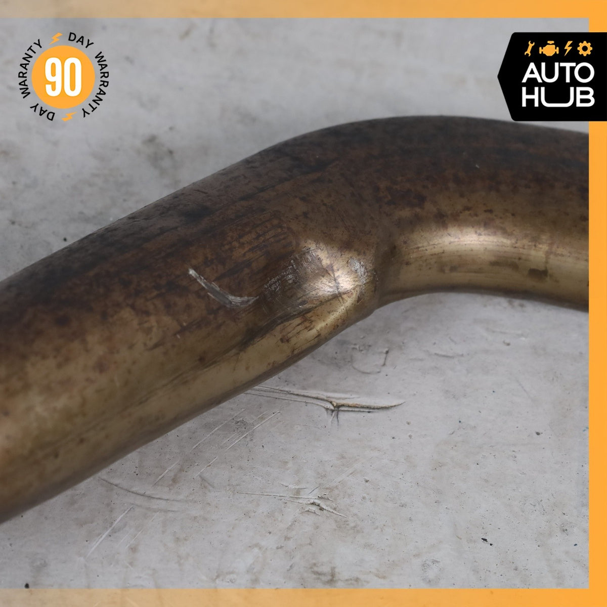 Mercedes R230 SL550 Engine Left & Right Side Exhaust Downpipe Set of 2 OEM 90k - photo 6