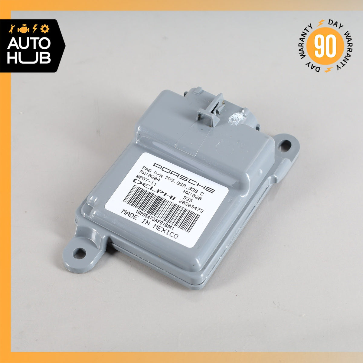 11-18 Porsche Cayenne 958 Hybrid S Front Right Seat Occupancy Module OEM - photo 3