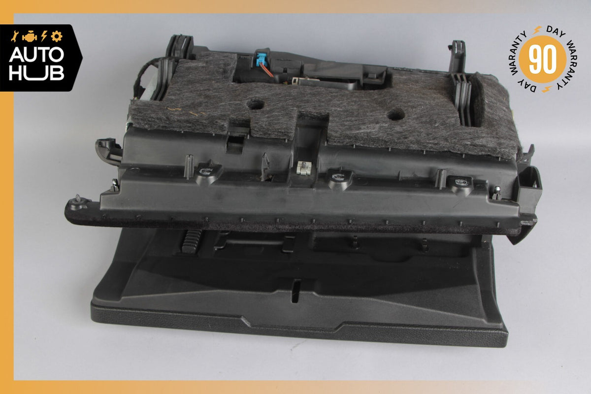 10-13 Mercedes W207 E550 E350 Coupe Dashboard Glove Box Compartment Black OEM - photo 6