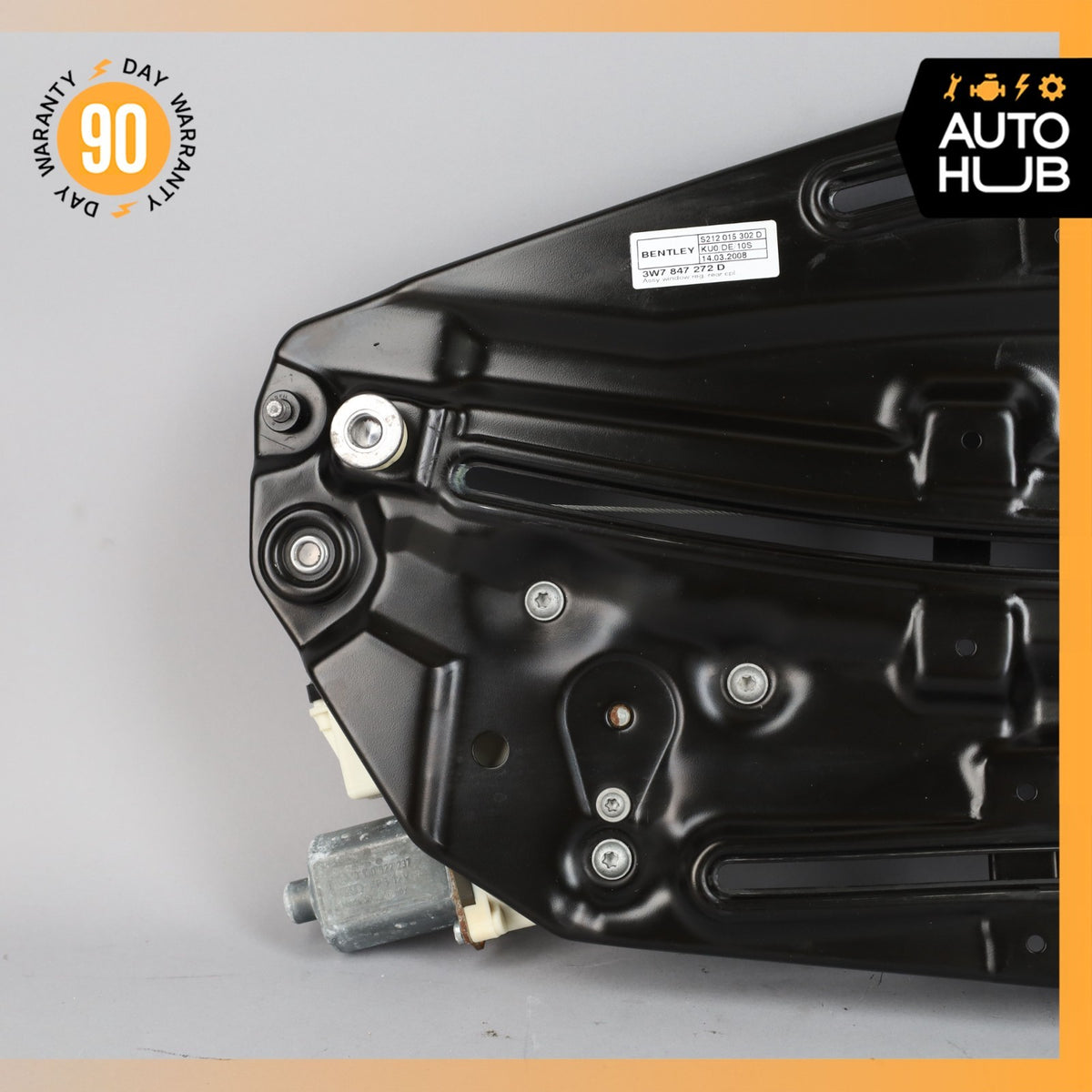 07-11 Bentley Continental GTC Rear Right Quarter Window Regulator Motor OEM 19k - photo 10