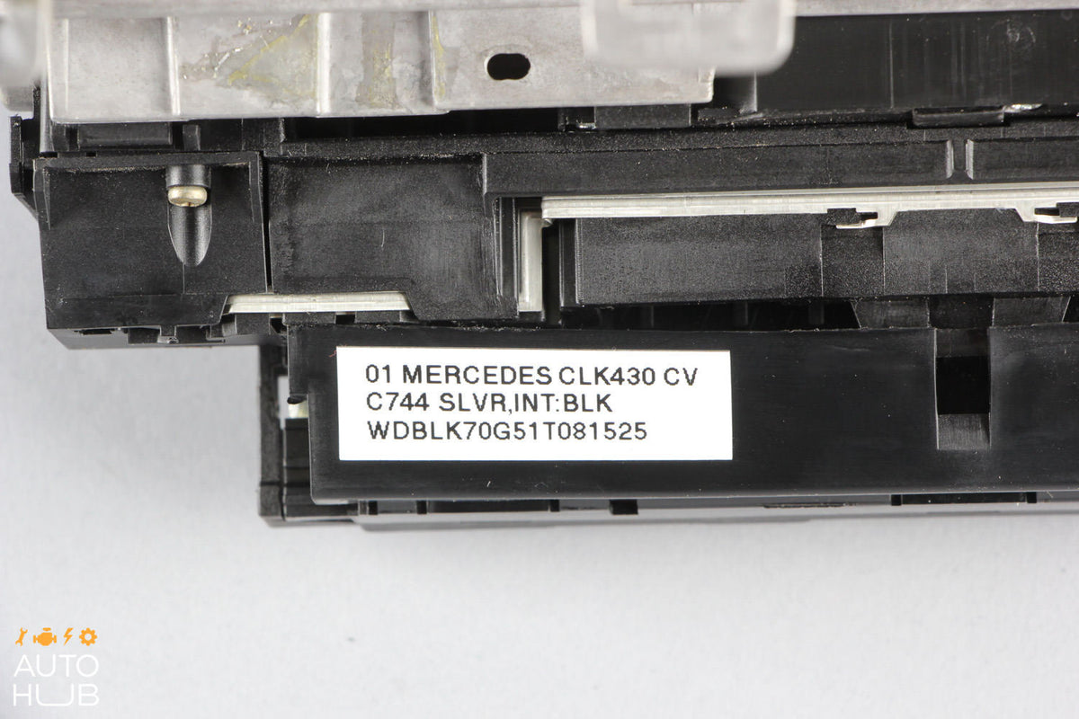 98-02 Mercedes W208 CLK320 CLK430 Center Console Dashboard Control Panel OEM - photo 11