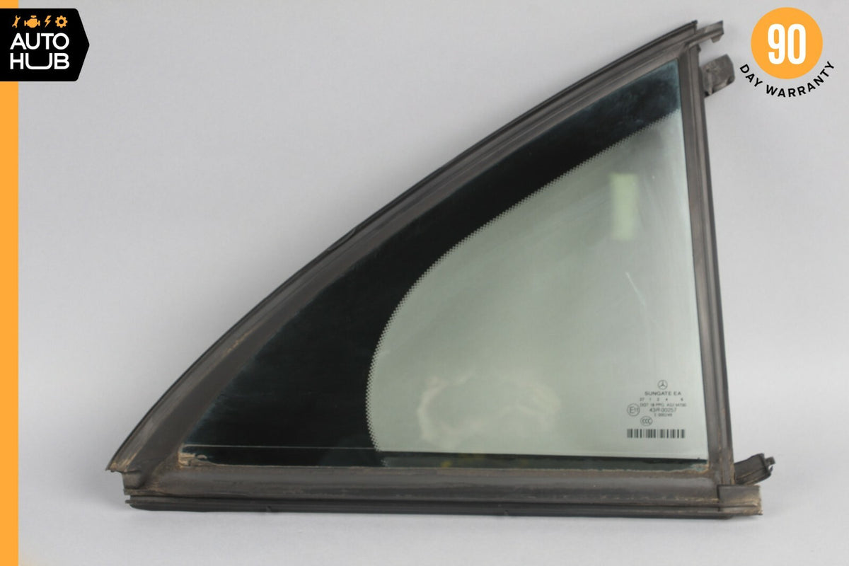 07-13 Mercedes W221 S550 S65 Quarter Window Glass Rear Right Passenger Side OEM - photo 1