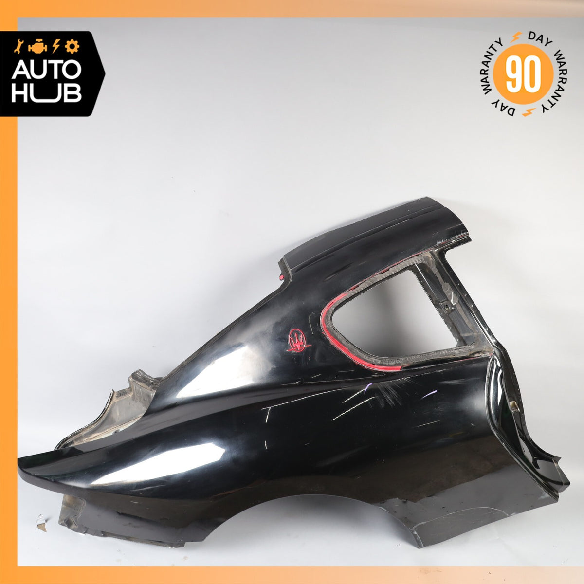 08-18 Maserati GranTurismo M145 Rear Right Passenger Side Quarter Panel Cut OEM - photo 1
