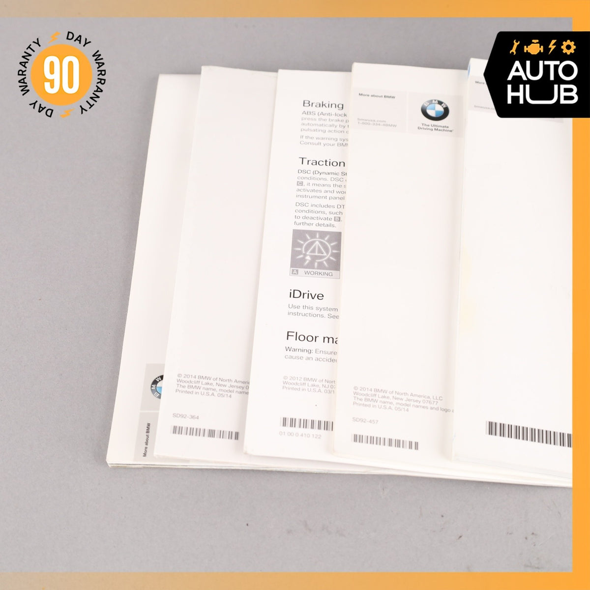2014 BMW F33 435i Owner's Operator Maintenance Manual Book OEM - photo 7
