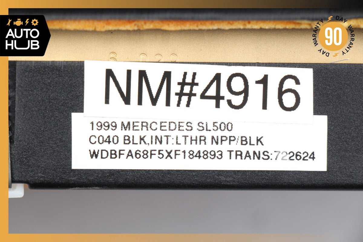 96-02 Mercedes R129 SL500 SL320 SL600 Dashboard Cover Panel OEM - photo 11