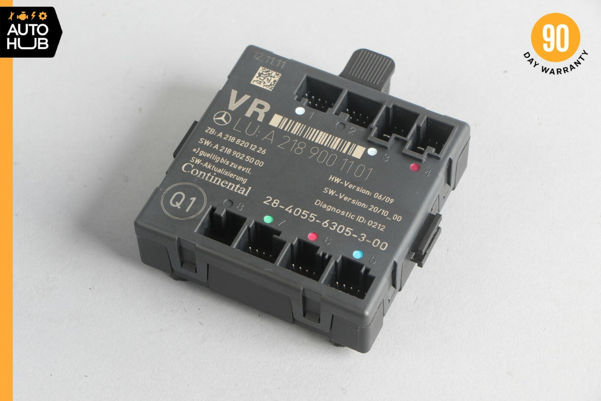 08-18 Mercedes W218 CLS550 C250 E400 Front Right Side Door Control Module OEM - photo 4
