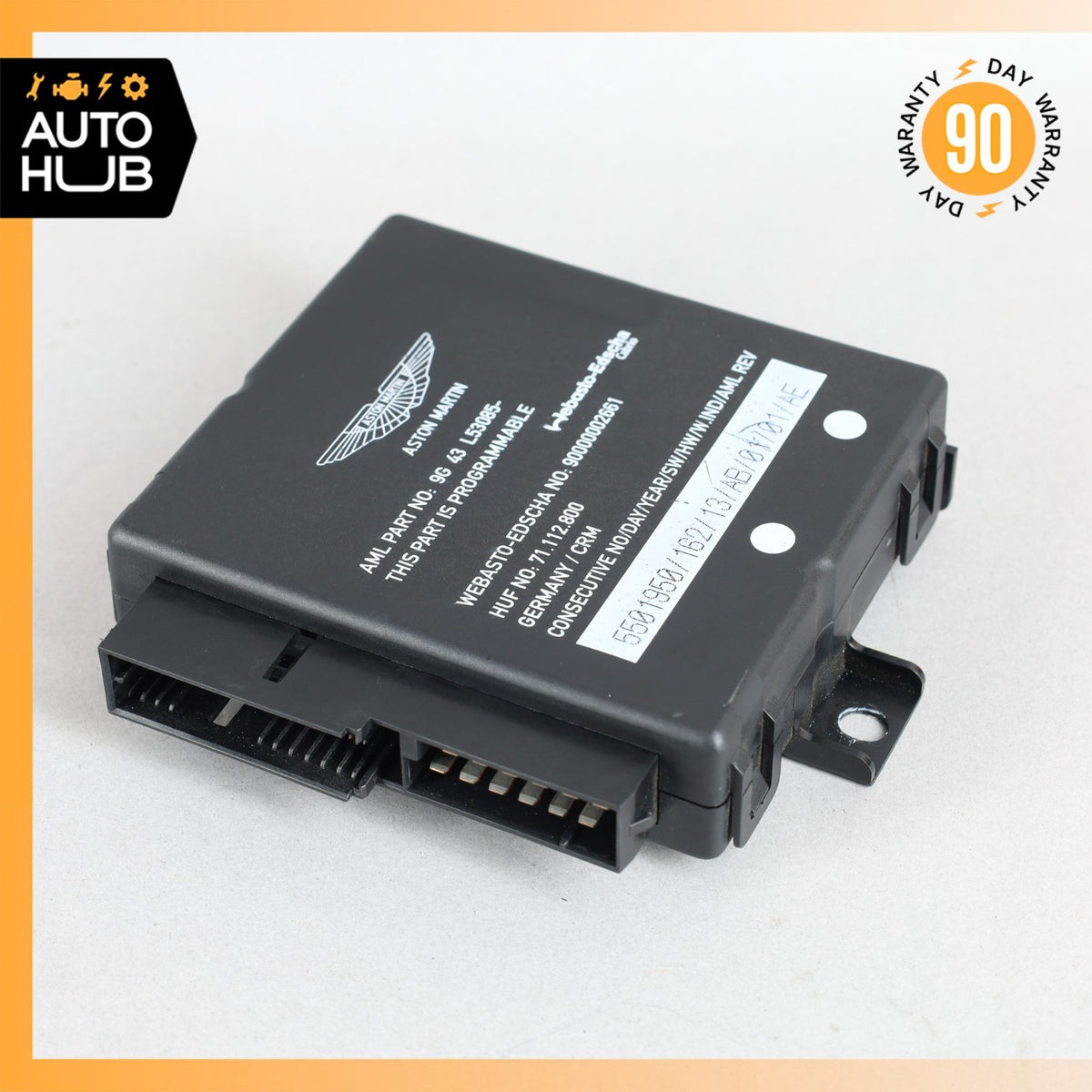 10-16 Aston Martin DB9 DBS Volante Roof Convertible Top Module Control OEM 22k - photo 2