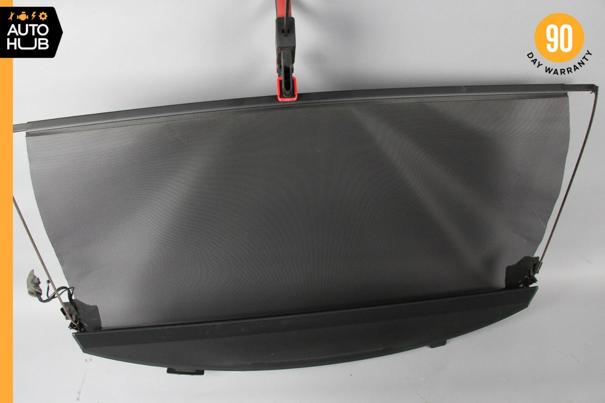 07-13 Mercedes W221 S550 Rear Window Sun Shade Screen Roller Blind w/ Trim OEM - photo 11