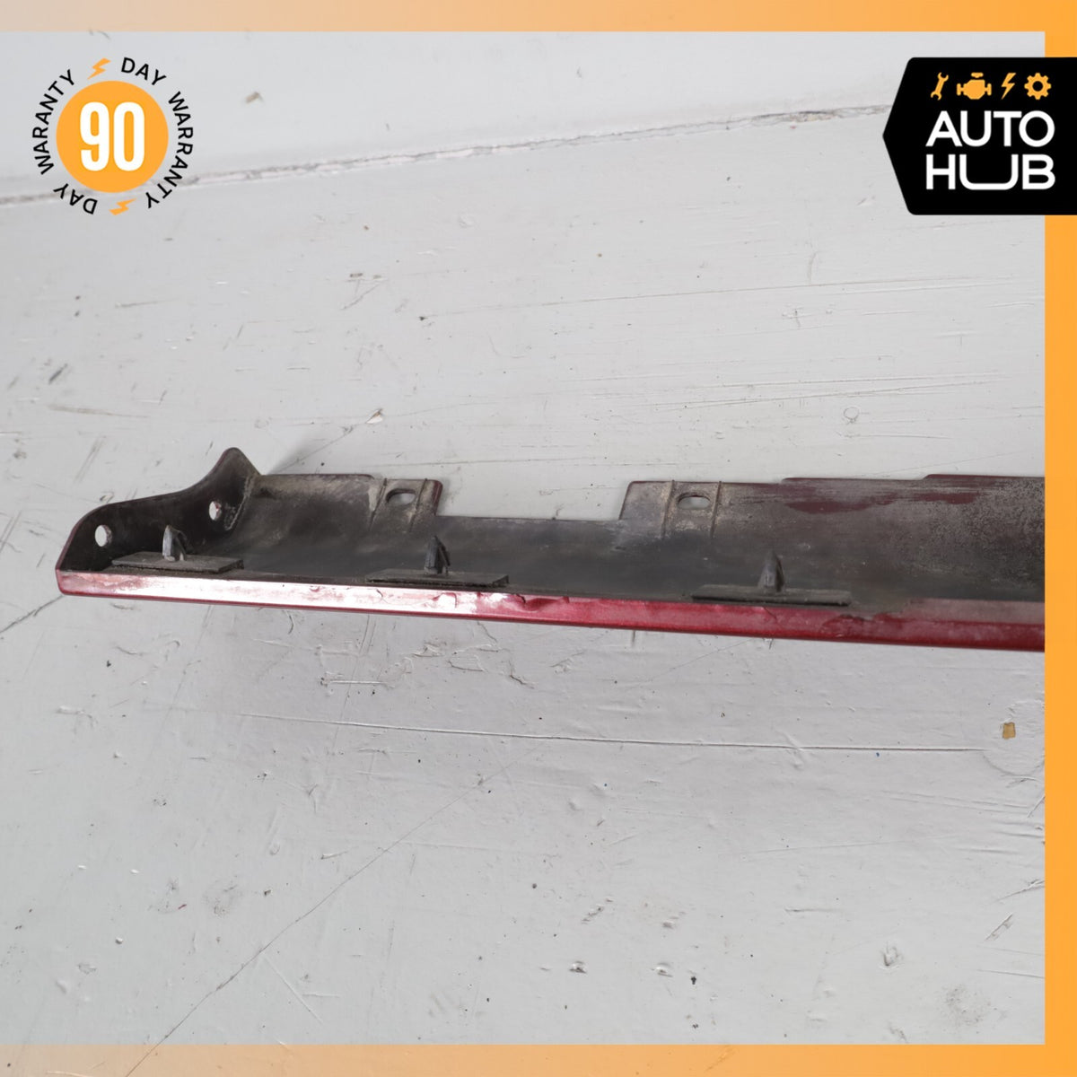 02-05 Ford Thunderbird Left Driver Side Skirt Rocker Panel Red OEM 80k - photo 8