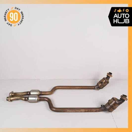 Mercedes W207 E550 M273 RWD Engine Exhaust Downpipe Left & Right Side Set OEM - photo 1