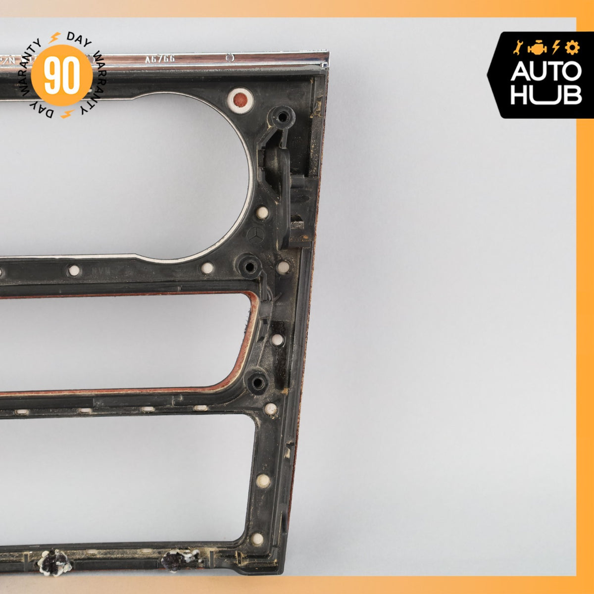 06-12 Mercedes W164 ML63 AMG GL550 Center Console Control Trim Bezel Wood OEM - photo 8