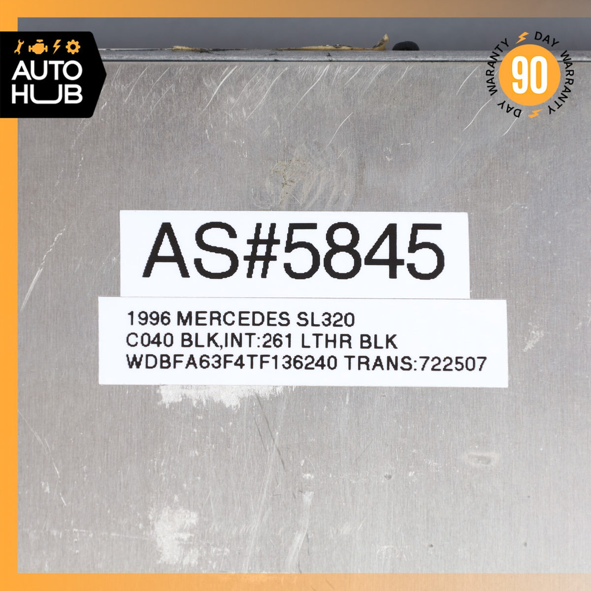 1996 Mercedes R129 SL320 General Control Module Unit 0195457432 OEM - photo 11