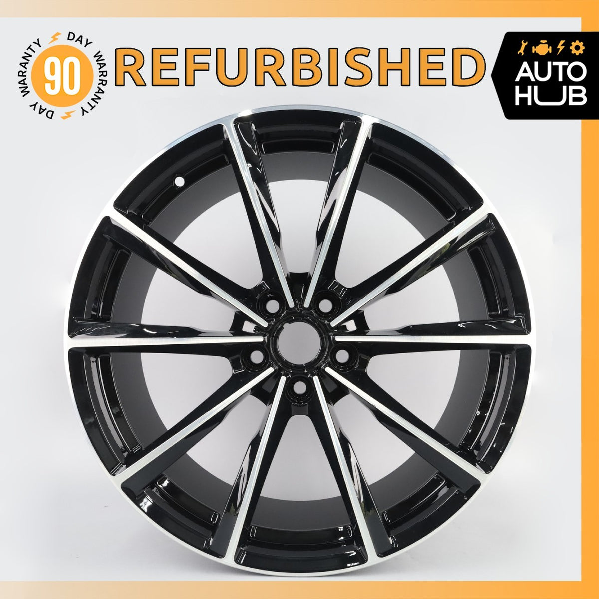 Aston Martin DB9 10 x 20 20" 10 Spoke Front Wheel Rim GG431007AA OEM - photo 1