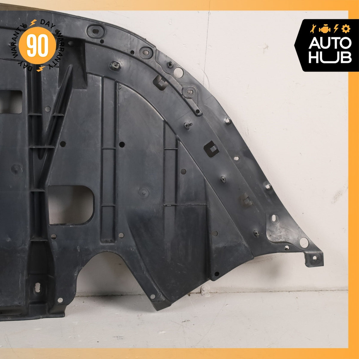14-17 Jaguar X152 F-Type Front Bumper Under Body Shield Cover OEM - photo 4