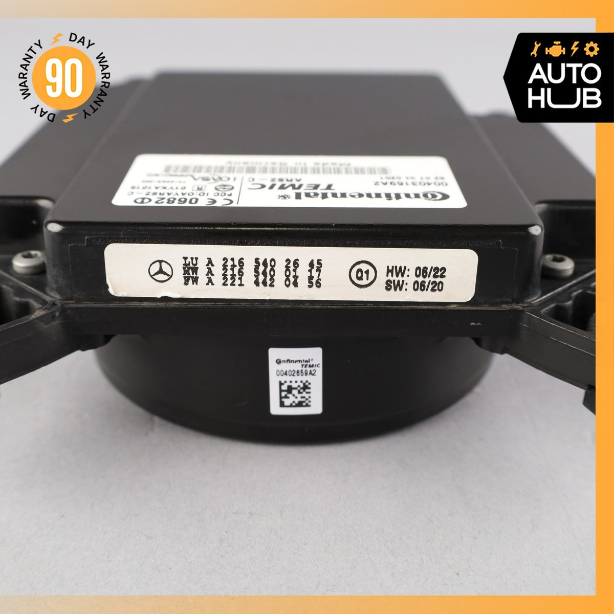 06-10 Mercedes W164 ML550 CL600 GL450 Distronic Cruise Control Sensor OEM 88k - photo 10