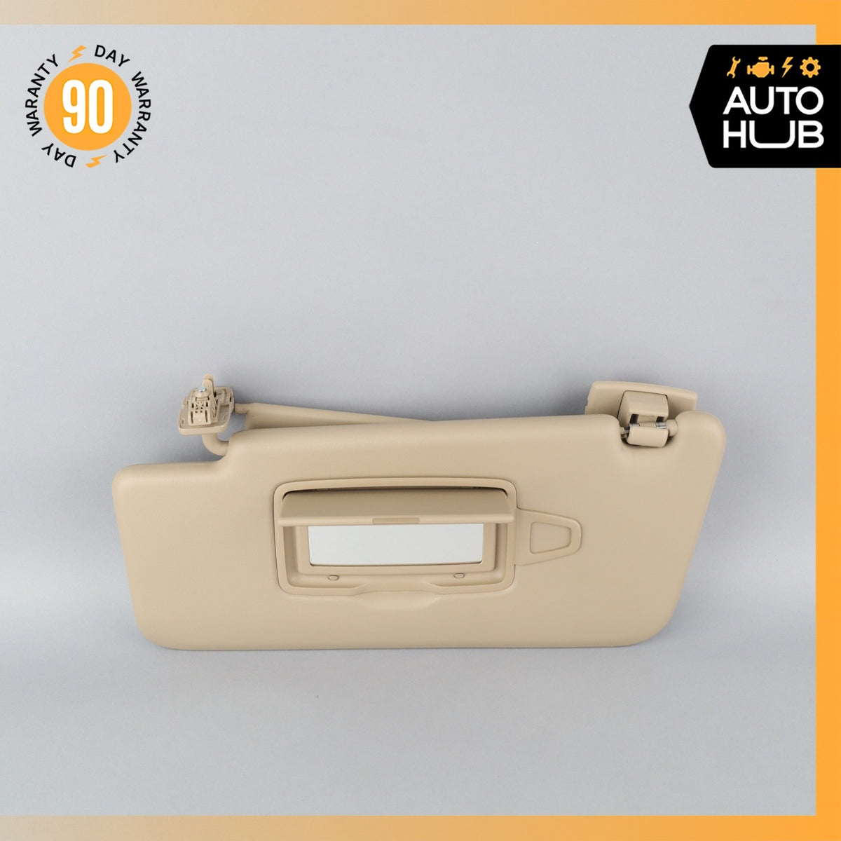 12-19 Mercedes W166 ML350 GL350 Sun Visor Sunvisor Left Driver Side Beige OEM - photo 10
