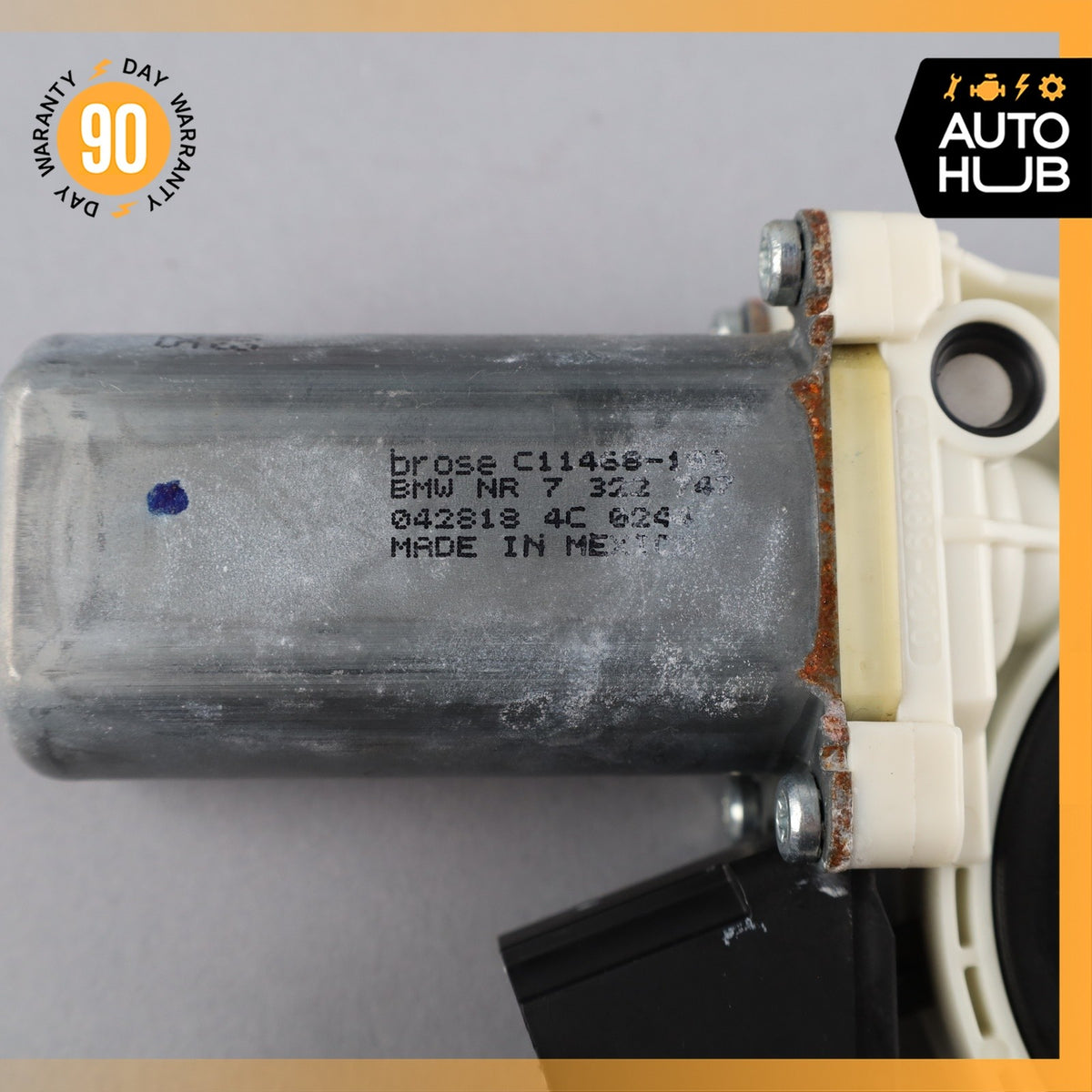 14-19 BMW F15 X5 X6Front or Rear Left Window Regulator Motor 67627322747 OEM - photo 10