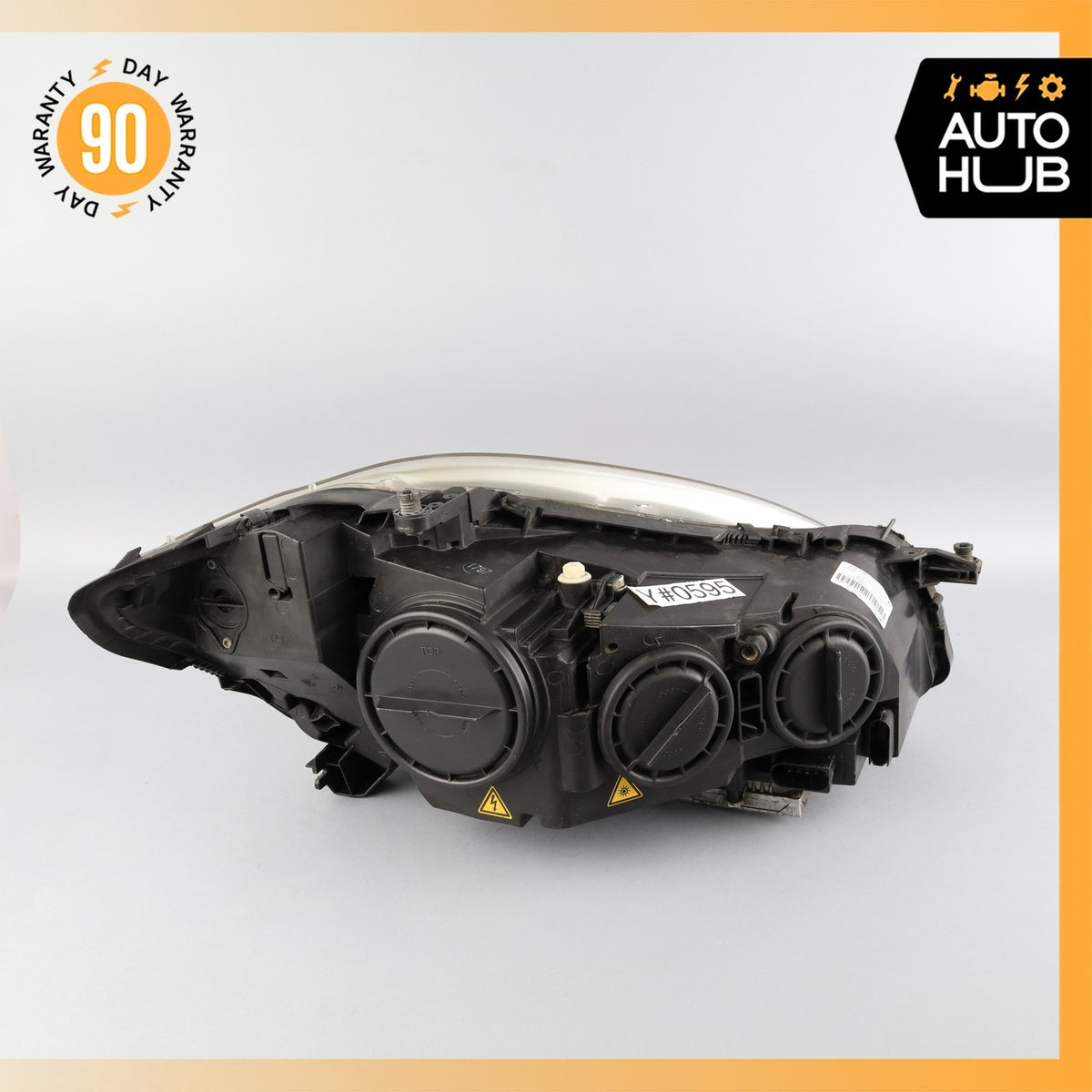 07-09 Mercedes W221 S550 S63 AMG Left Headlight Lamp Bi Xenon w/Night Vision OEM - photo 11