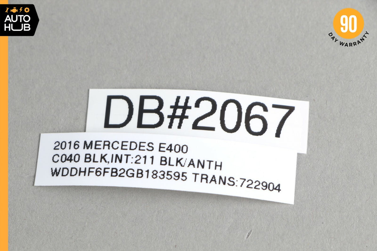 10-16 Mercedes W212 E400 E350 E550  A-Pillar Trim Front Right 2126906025 OEM - photo 11