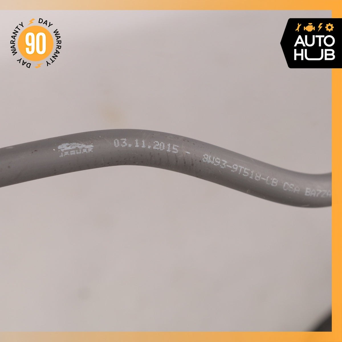 10-23 Jaguar X152 F-Type 5.0L S/C High Pressure Fuel Feed Hose Line OEM 79k - photo 19