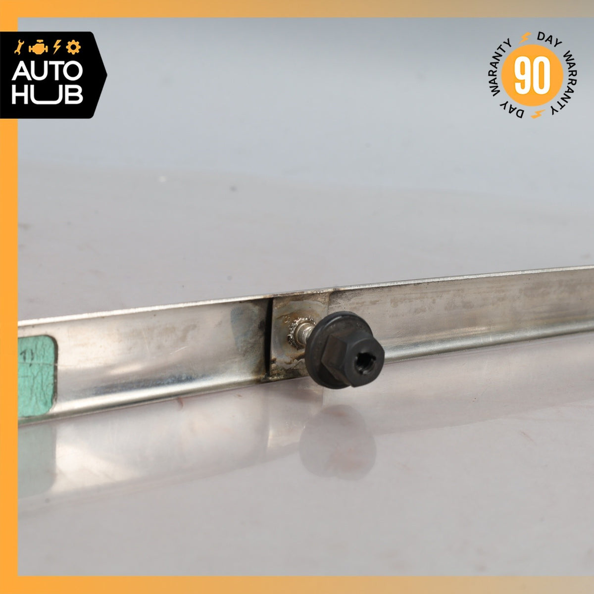 03-10 Bentley Continental GTC GT Rear Left Side Bumper Molding Trim Chrome OEM - photo 7