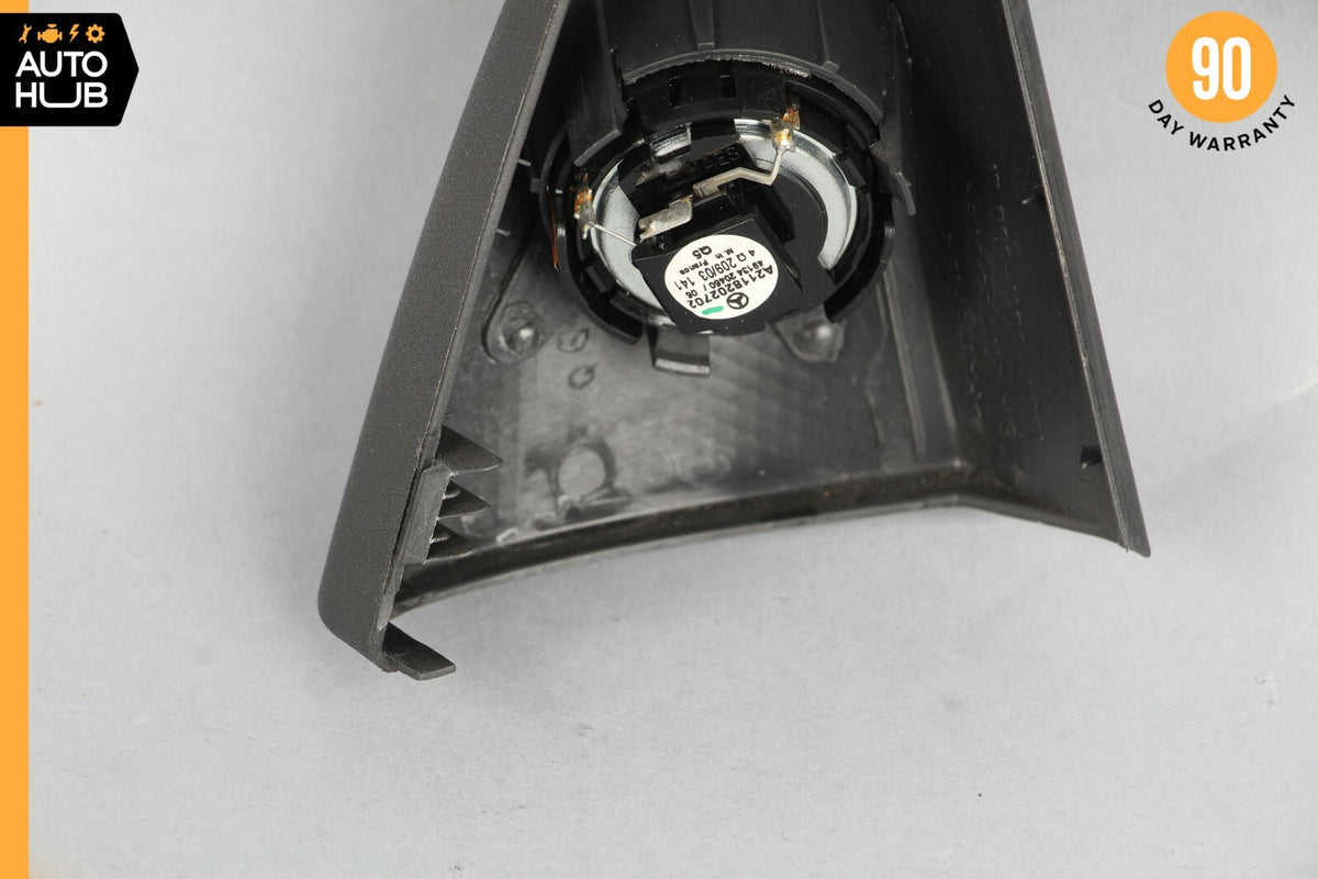 03-09 Mercedes W211 E320 E500 Tweeter Speaker Cover Left Driver Side Black OEM - photo 8