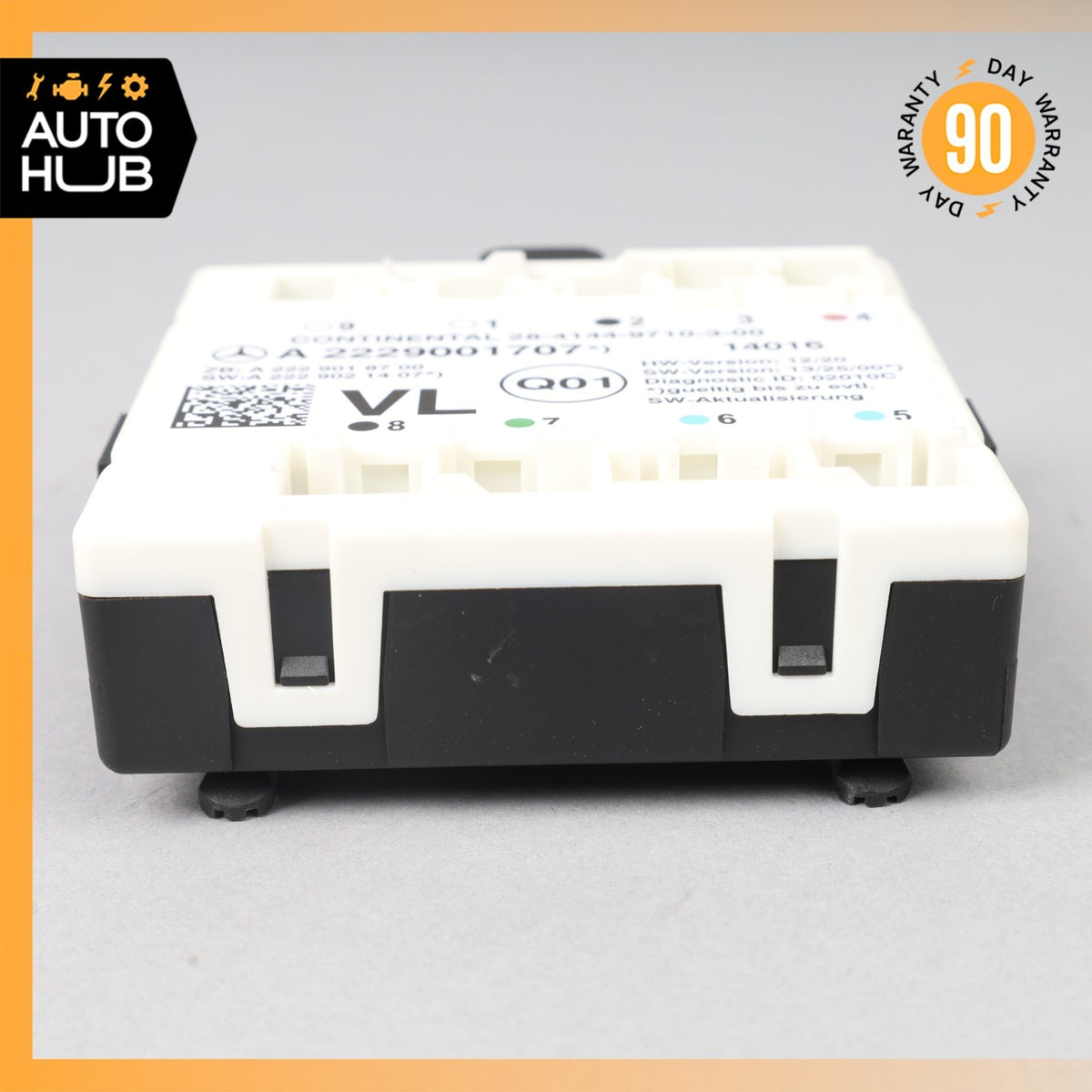 2014 Mercedes W222 S550 Front Left Door Control Module 2229001807 OEM - photo 5