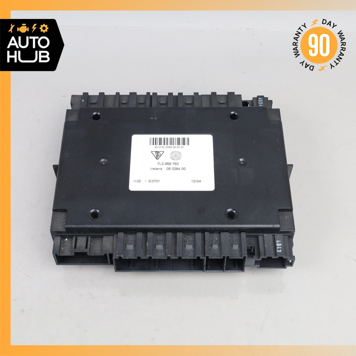 Porsche Cayenne 955 Seat Memory Control Module 7L0959760 OEM - photo 2