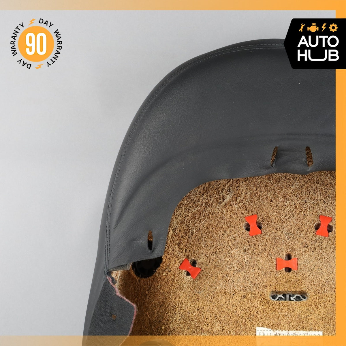 01-02 Mercedes W215 CL500 Front Right Passenger Top Upper Seat Cushion Black OEM - photo 8