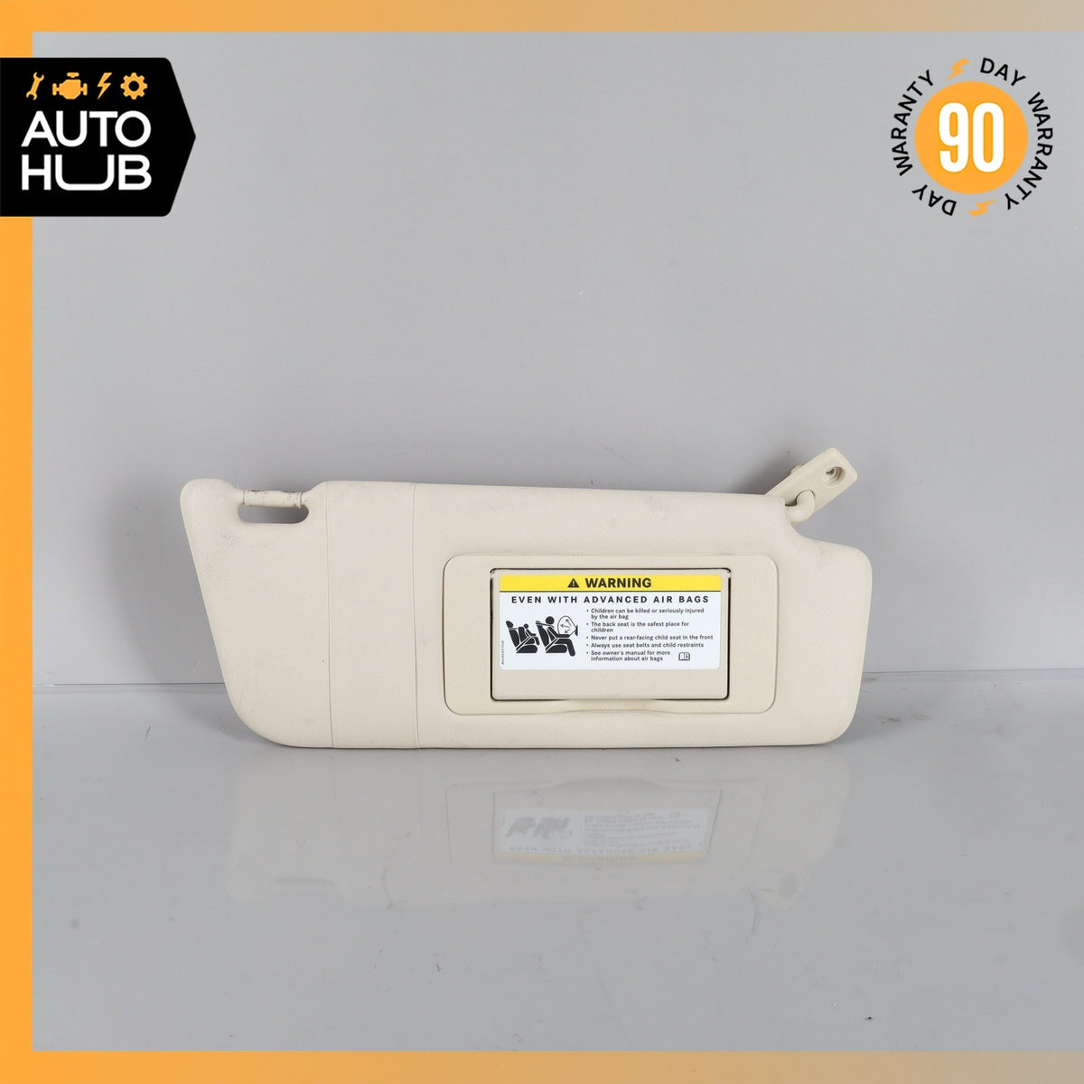 03-09 Mercedes W209 CLK500 CLK550 Convertible Right Side Sun Visor Sunvisor OEM - photo 2