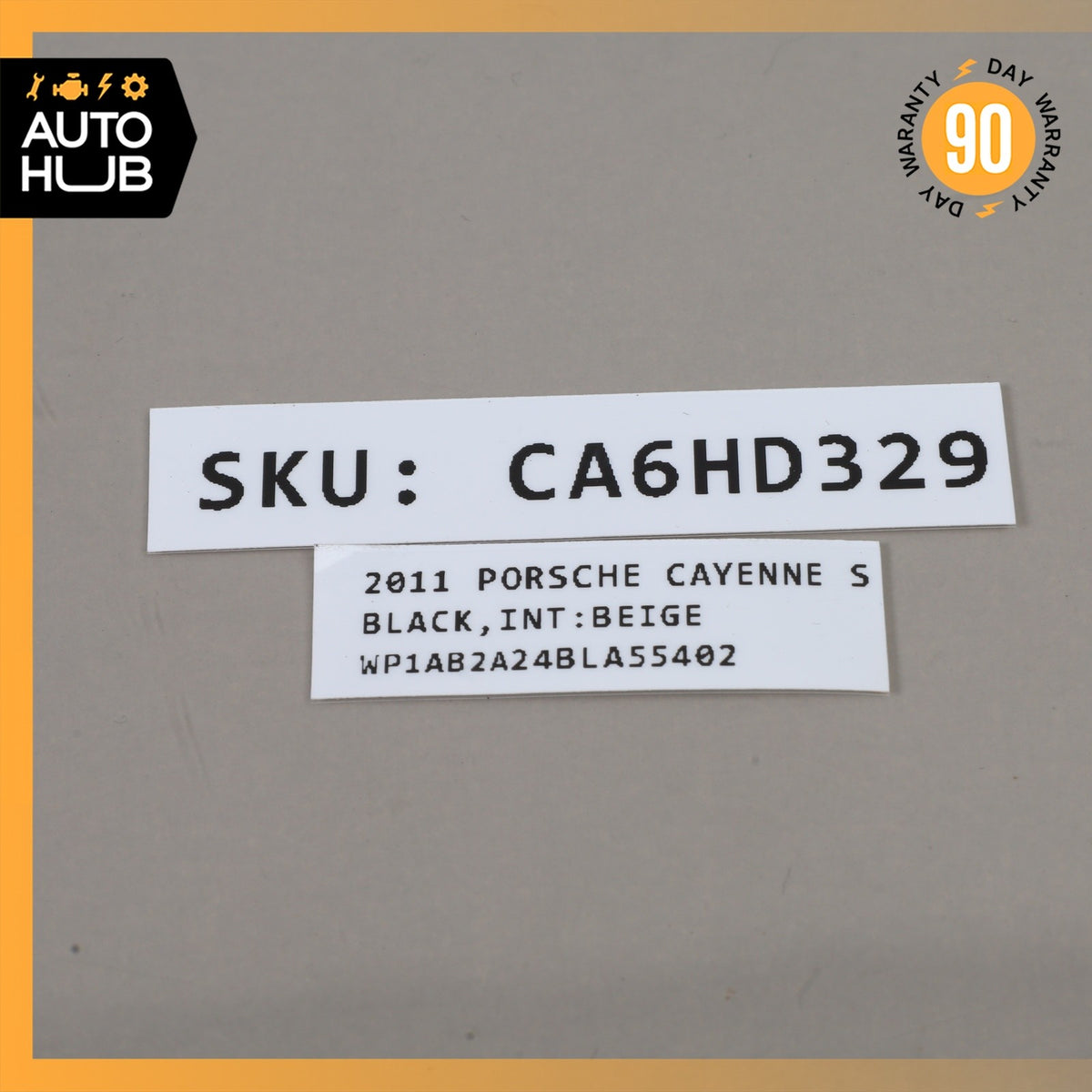 11-14 Porsche Cayenne 958 Sun Visor Sunvisor Front Right Side Beige OEM - photo 17