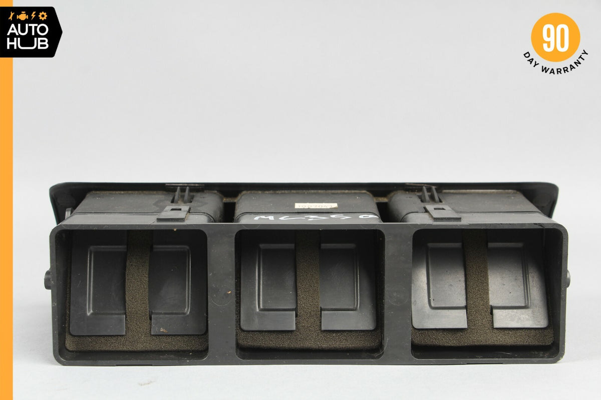 98-05 Mercedes W163 ML350 ML430 Dashboard Center A/C AC Air Vent Black OEM - photo 7