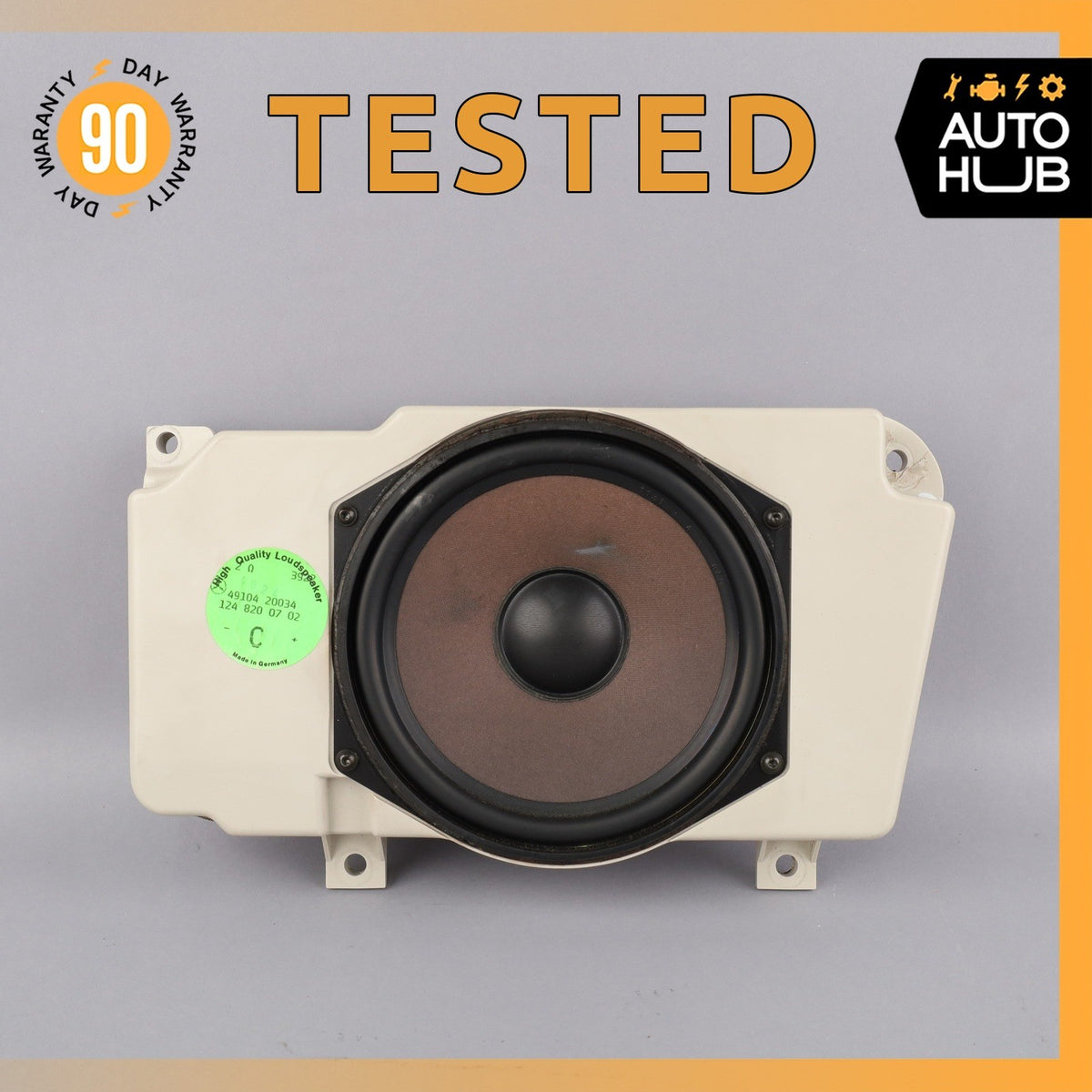 88-95 Mercedes W124 300CE E320 Front Left Door Speaker OEM - photo 1