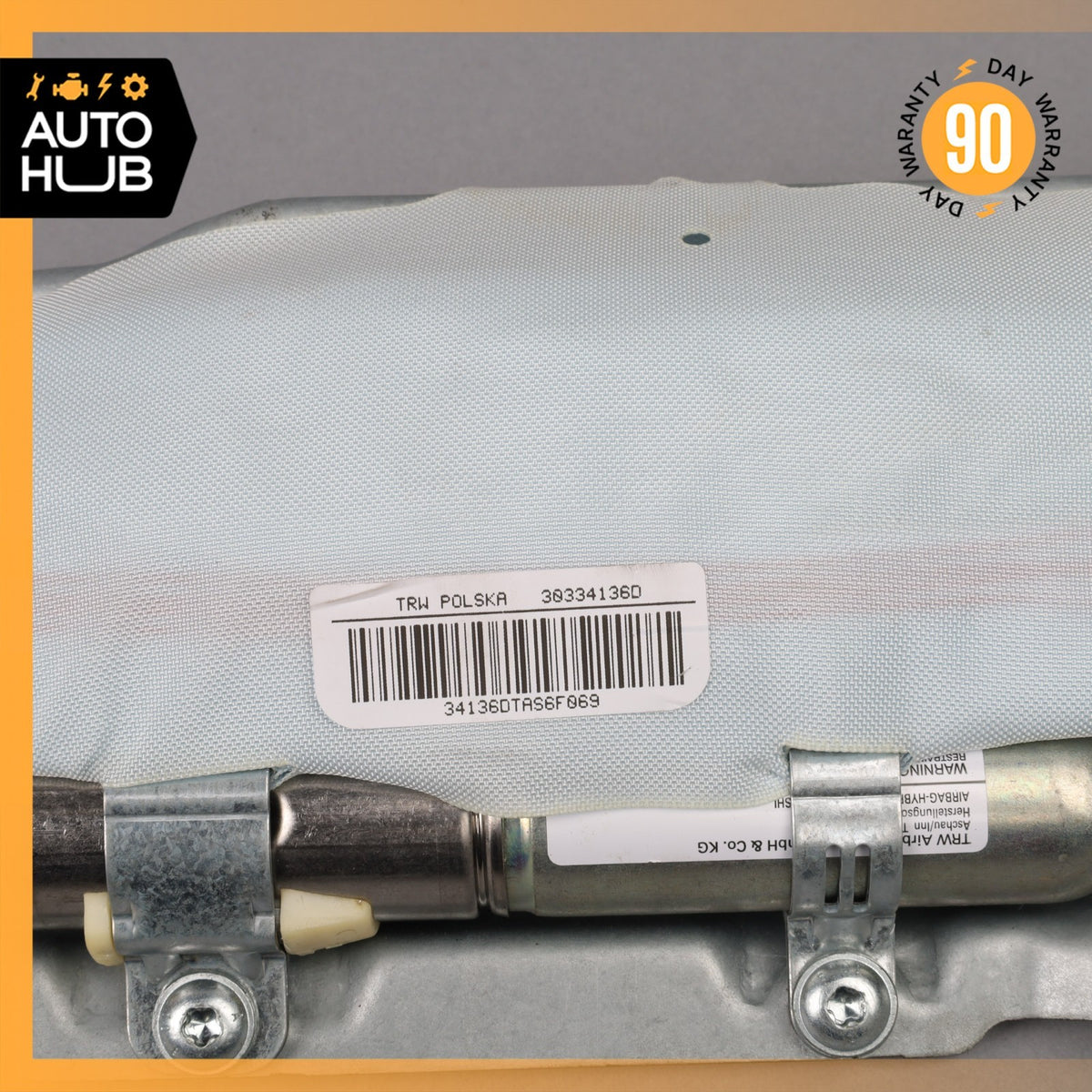 03-12 Mercedes R230 SL500 SL55 AMG Knee Airbag Air Bag Left Driver Side OEM - photo 9