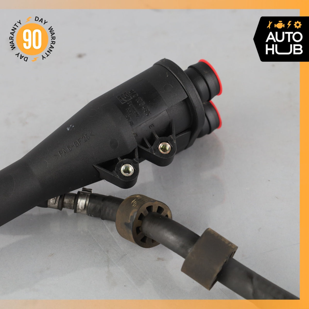 Bentley Continental Flying Spur 6.0L Left Engine Oil Separator w/ Pipe OEM 53k - photo 4