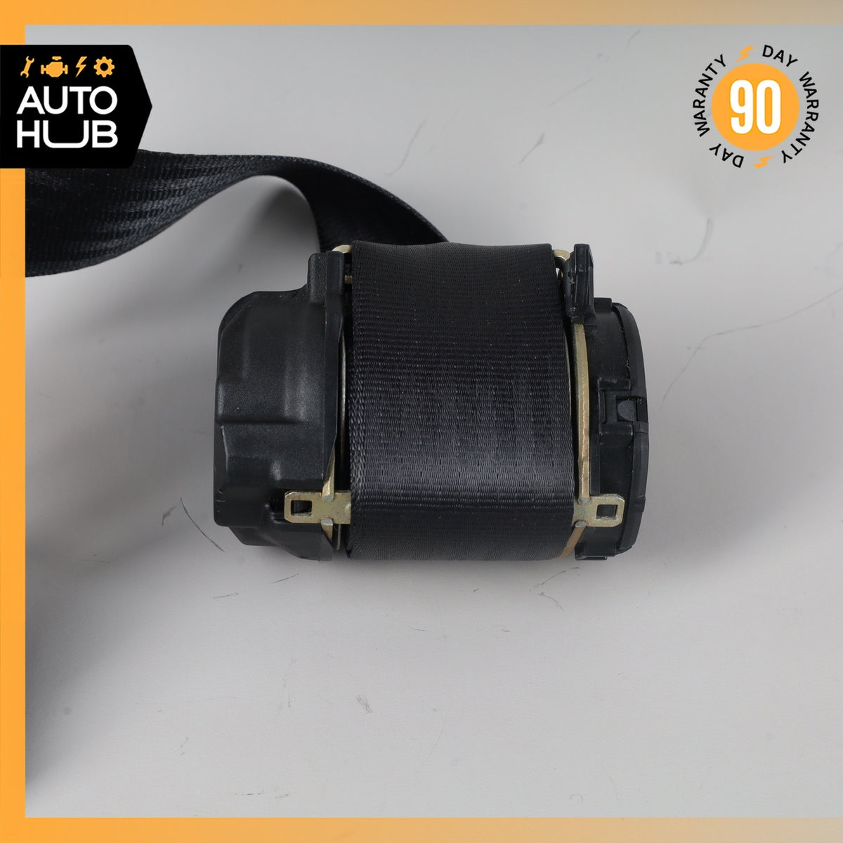 02-07 Maserati M138 4200 Coupe GT Rear Right Passenger Side Seat Belt Black OEM - photo 9