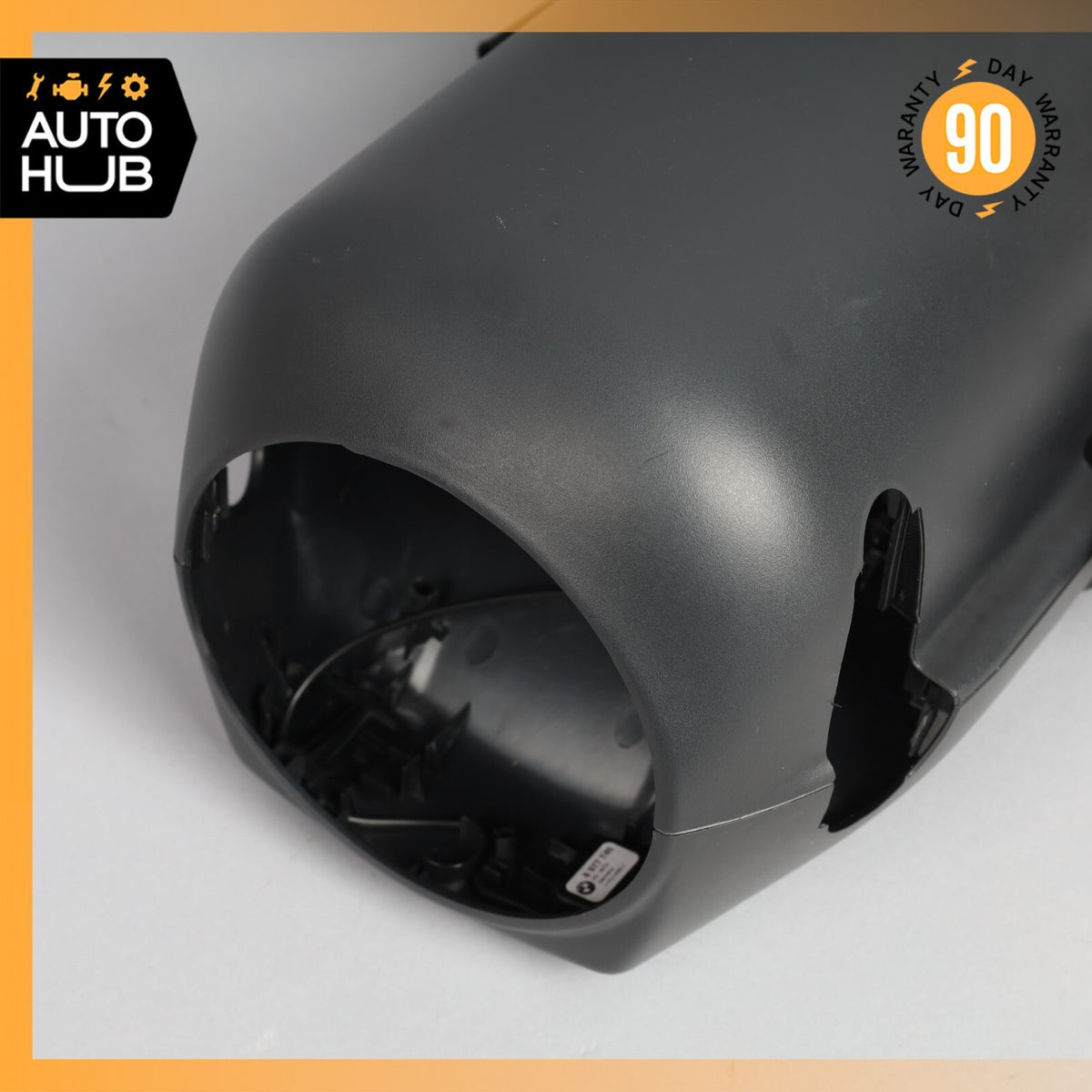 07-13 BMW E93 328i 335i 128i M3 Steering Column Cover Boot Trim Black OEM - photo 7