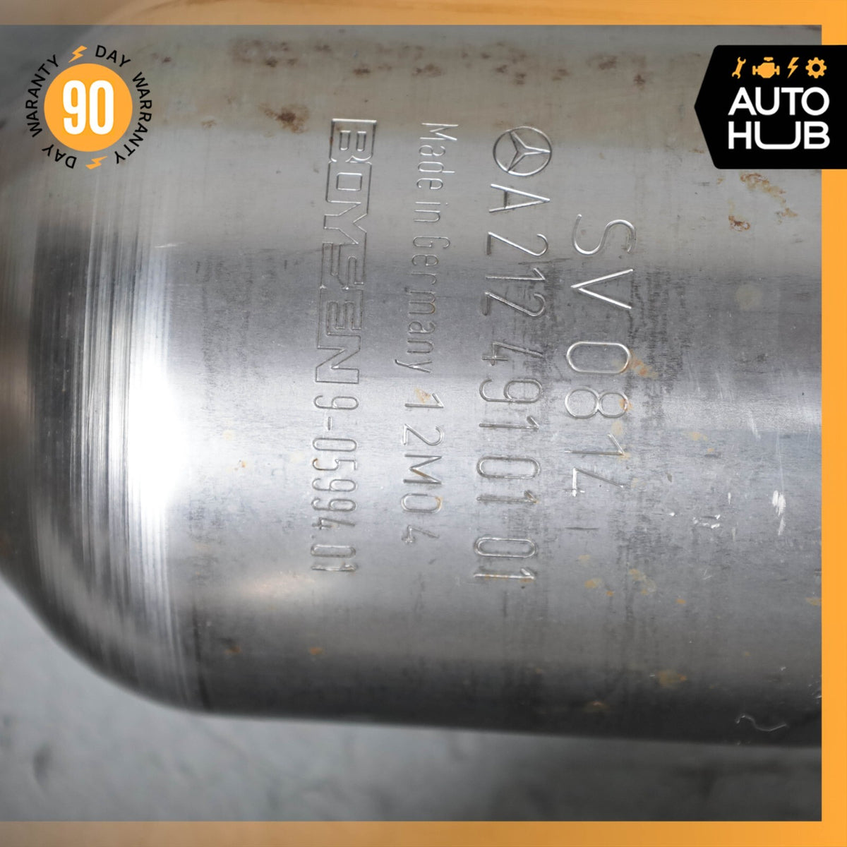 Mercedes W207 E350 C350 RWD Engine Exhaust Downpipe Left & Right Side Set OEM - photo 11