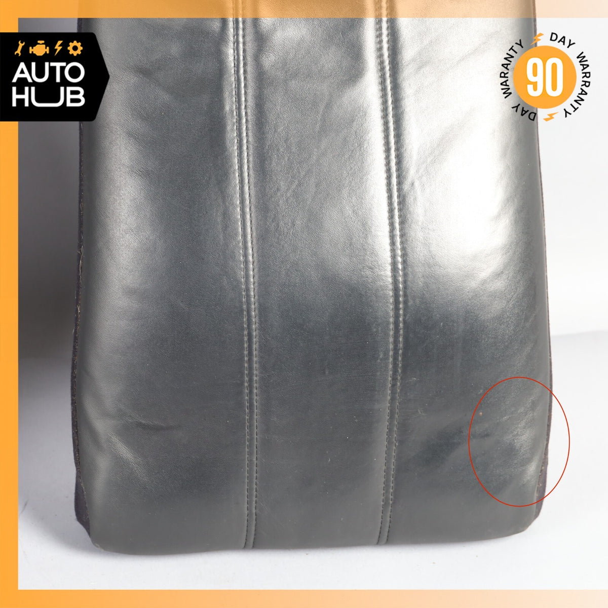 03-06 Bentley Continental GT Coupe Front Left Side Seat Upper Back Cushion OEM - photo 7