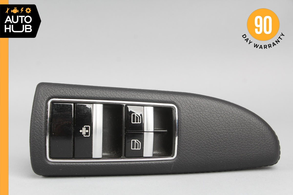 10-13 Mercedes W221 S400 S550 Rear Left Driver Window Control Switch Black OEM - photo 6