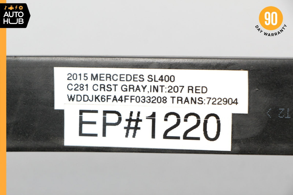 13-20 Mercedes R231 SL400 SL550 Battery Positive Terminal Cable Wire OEM 62k - photo 12