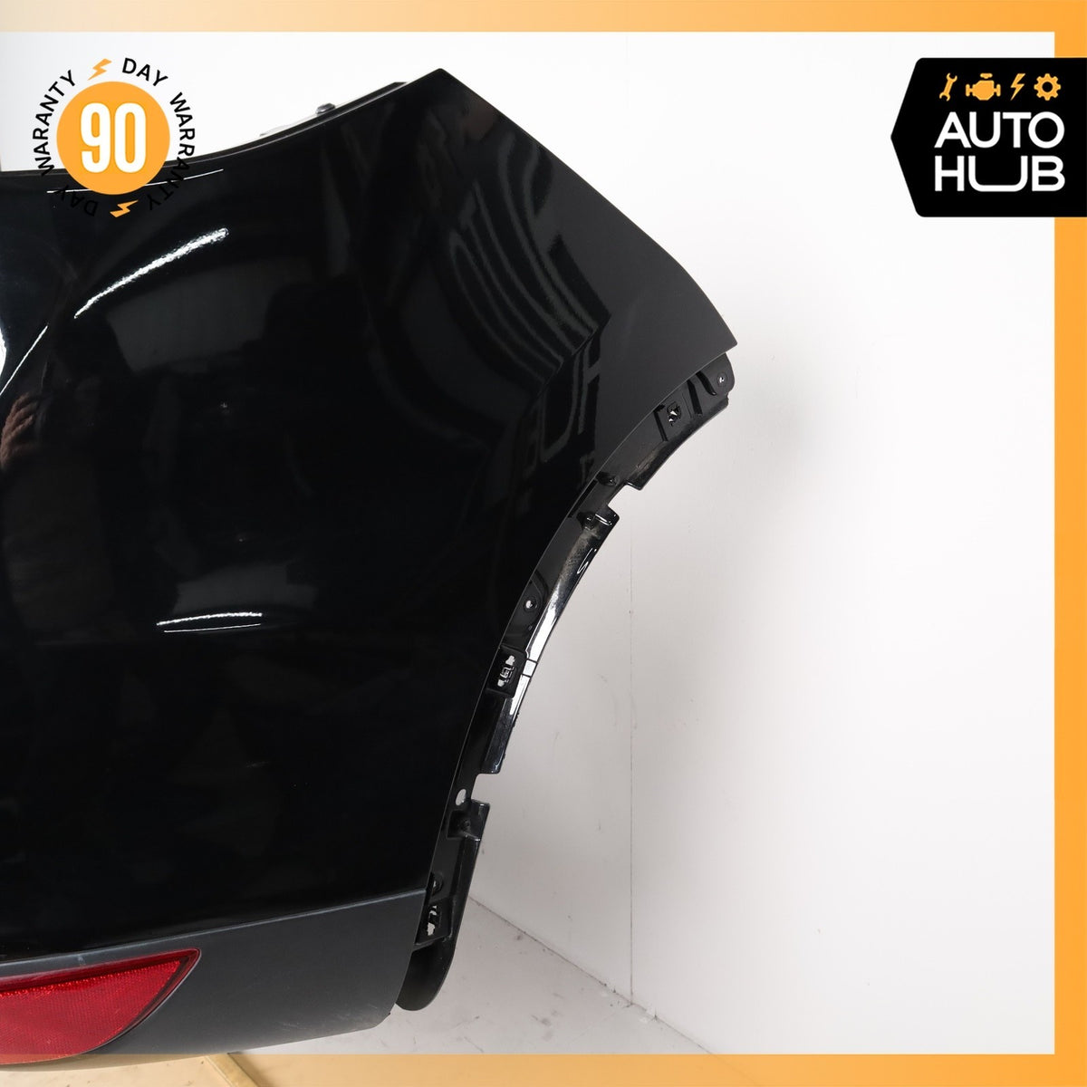 11-14 Porsche Cayenne 958 Rear Bumper Cover Assembly Black OEM - photo 9