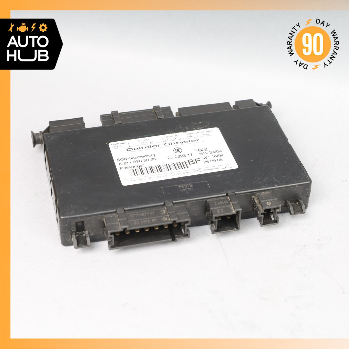 03-12 Mercedes R171 SLK350 E350 Front Right Seat Control Module 2118705026 OEM - photo 4