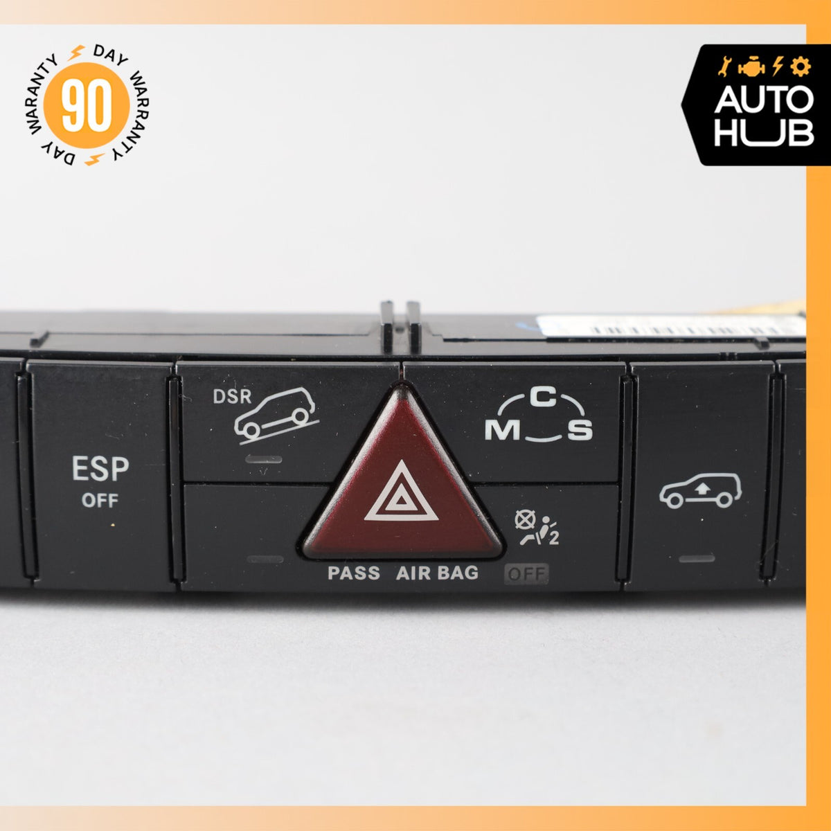 07-11 Mercedes W164 ML63 AMG Dash Hazard Heated Seats ESP Control Panel OEM - photo 4