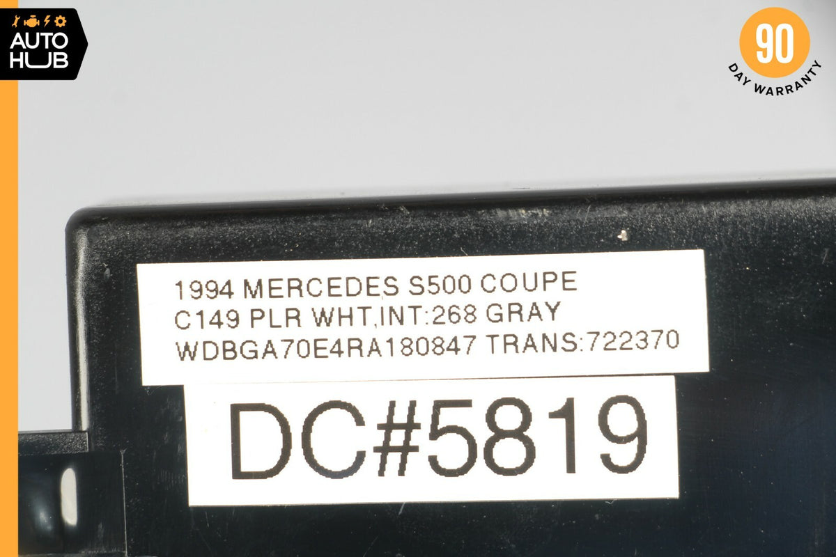 92-99 Mercedes W140 S500 Coupe 500SEL Front Seat Heater Control Module Unit OEM - photo 5